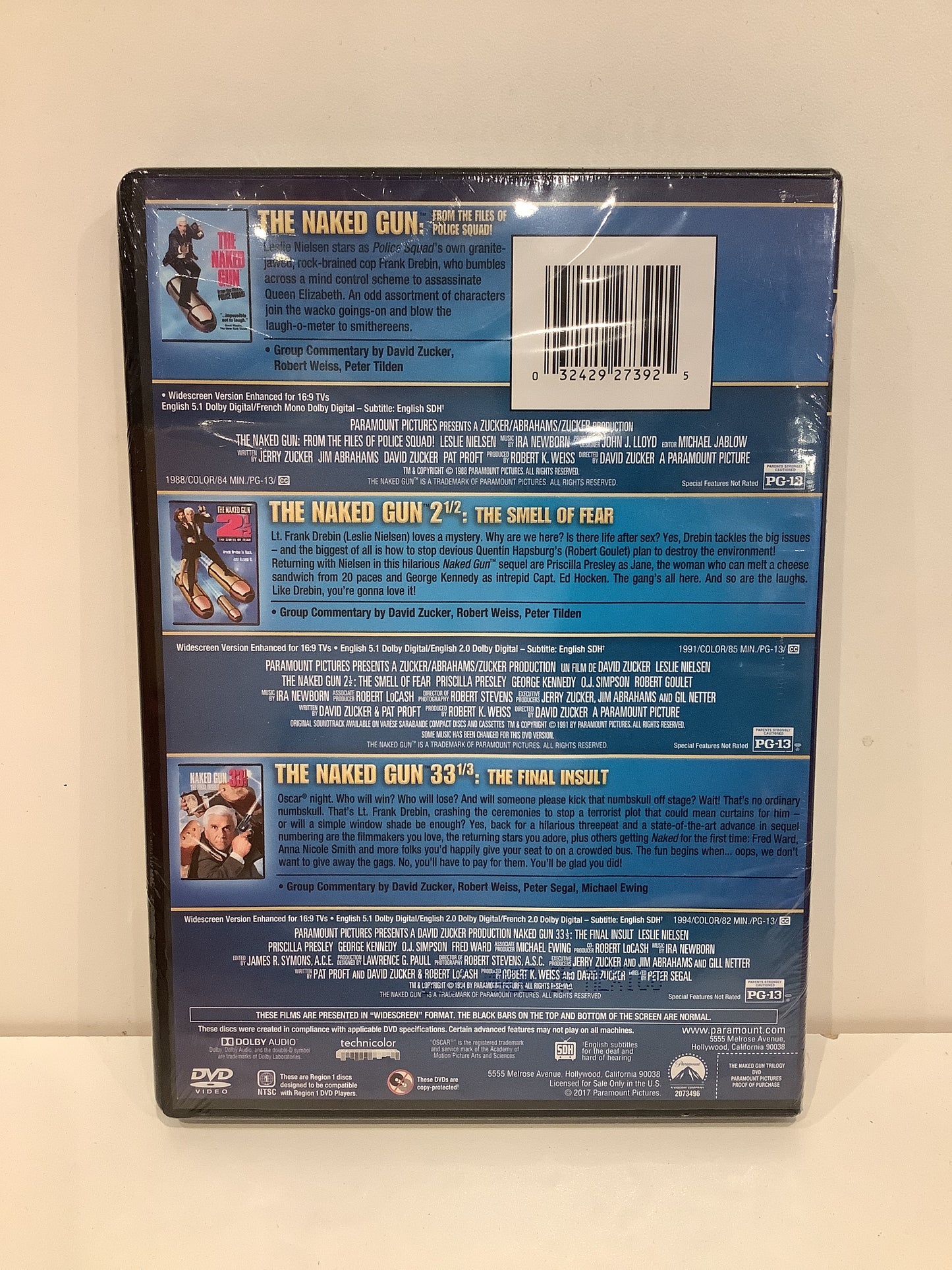 The Naked Gun Trilogy - DVD