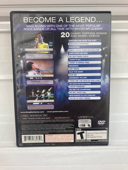 Singstar: Queen - Playstation 2