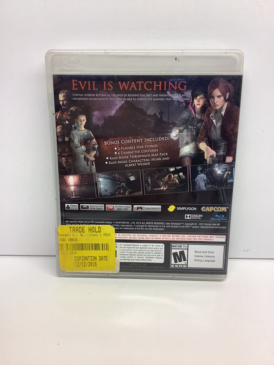 Resident Evil Revelations 2 - Playstation 3