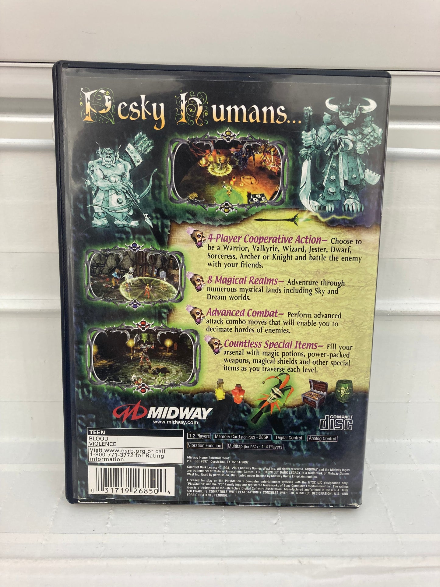 Gauntlet Dark Legacy - Playstation 2