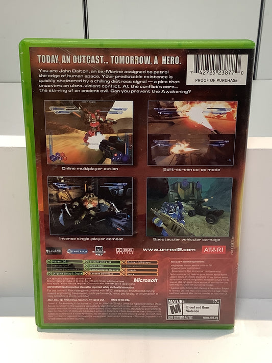 Unreal II The Awakening - Xbox