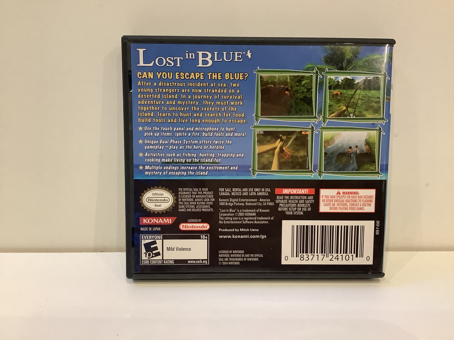 Lost in Blue - Nintendo DS