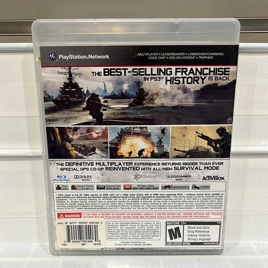 Call of Duty Modern Warfare 3 - Playstation 3