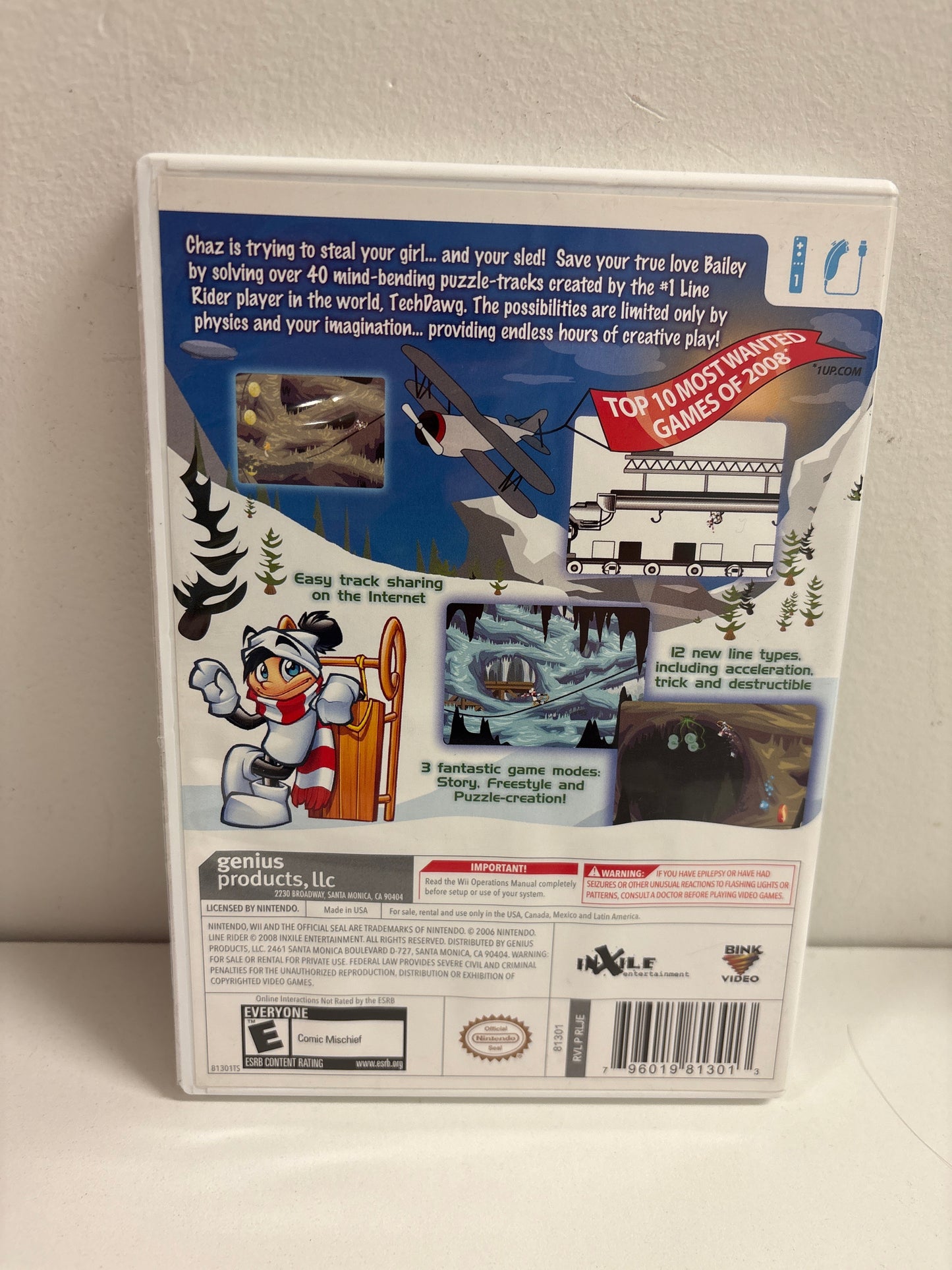 Line Rider 2 Unbound - Wii