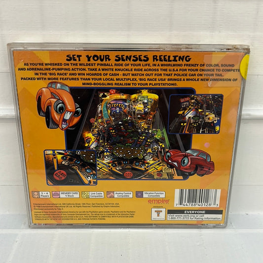 Pro Pinball Big Race USA - Playstation