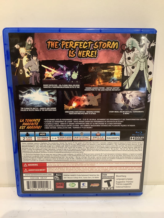 Naruto Shippuden Ultimate Ninja Storm 4 - Playstation 4