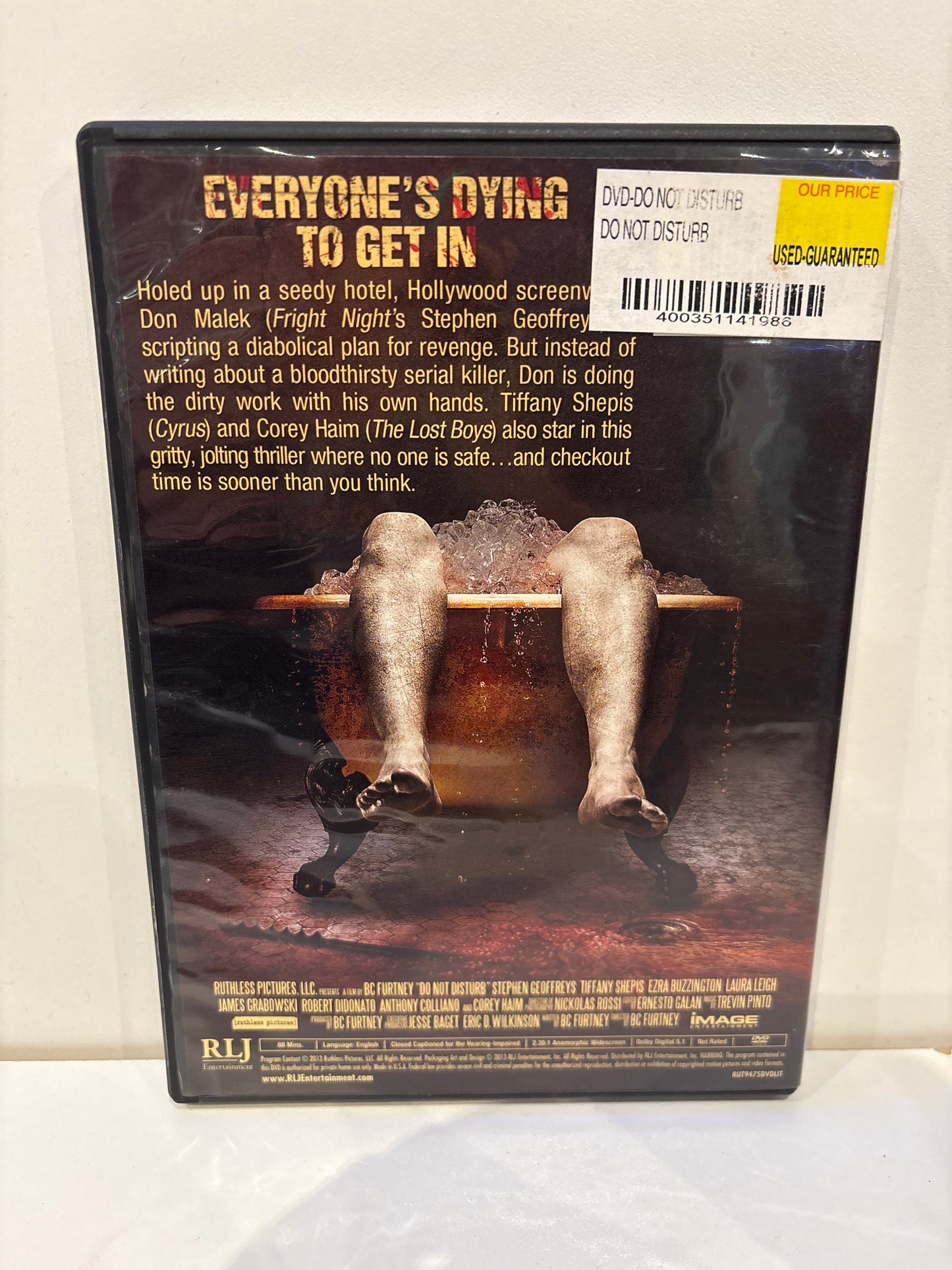 Do Not Disturb - DVD