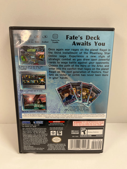 Phantasy Star Online III Card Revolution - Gamecube