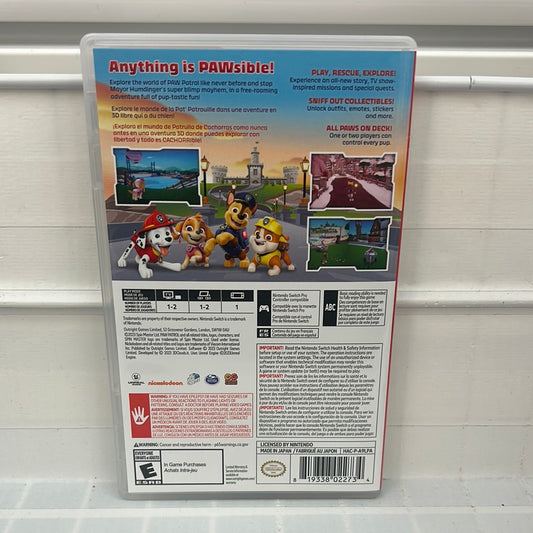 Paw Patrol World - Nintendo Switch