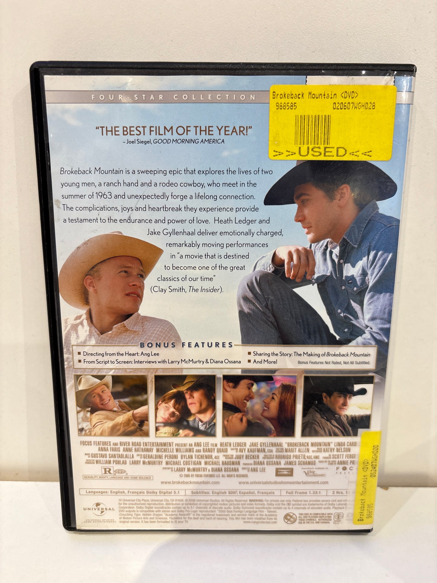 Brokeback Mountain - DVD