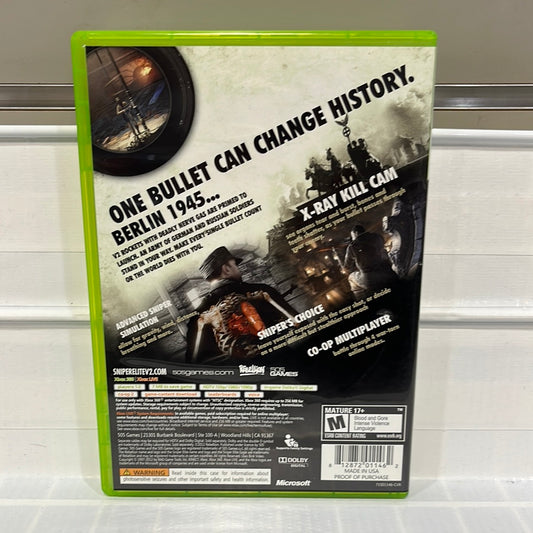 Sniper Elite V2 - Xbox 360