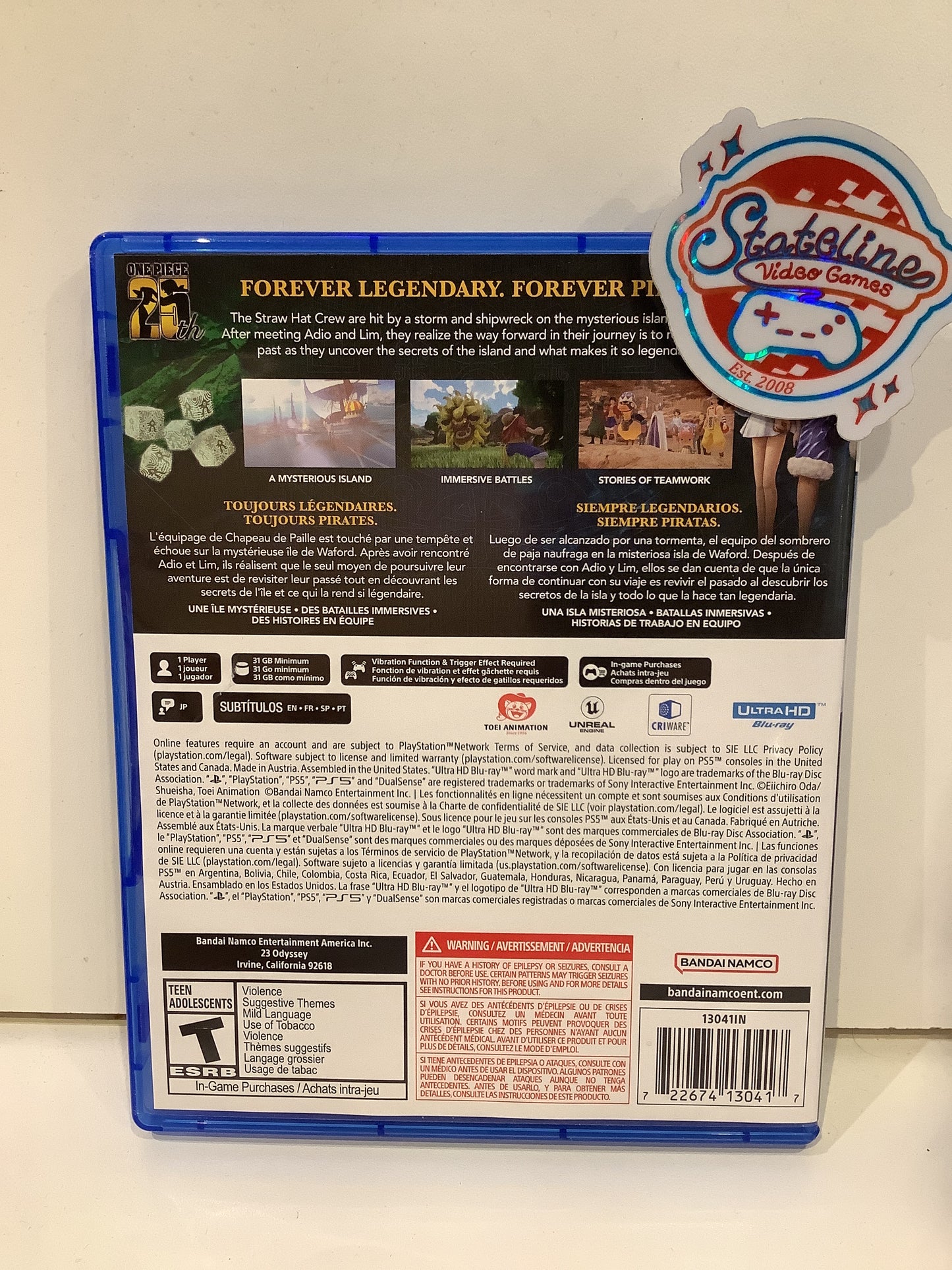 One Piece Odyssey - Playstation 5