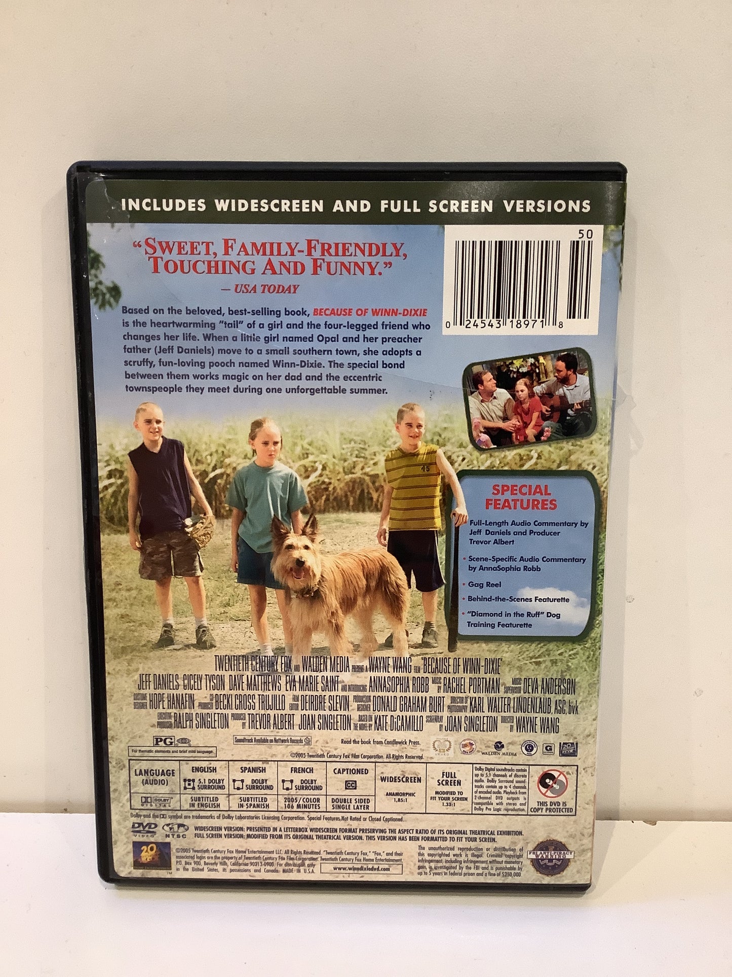 Because of Winn-Dixie - DVD