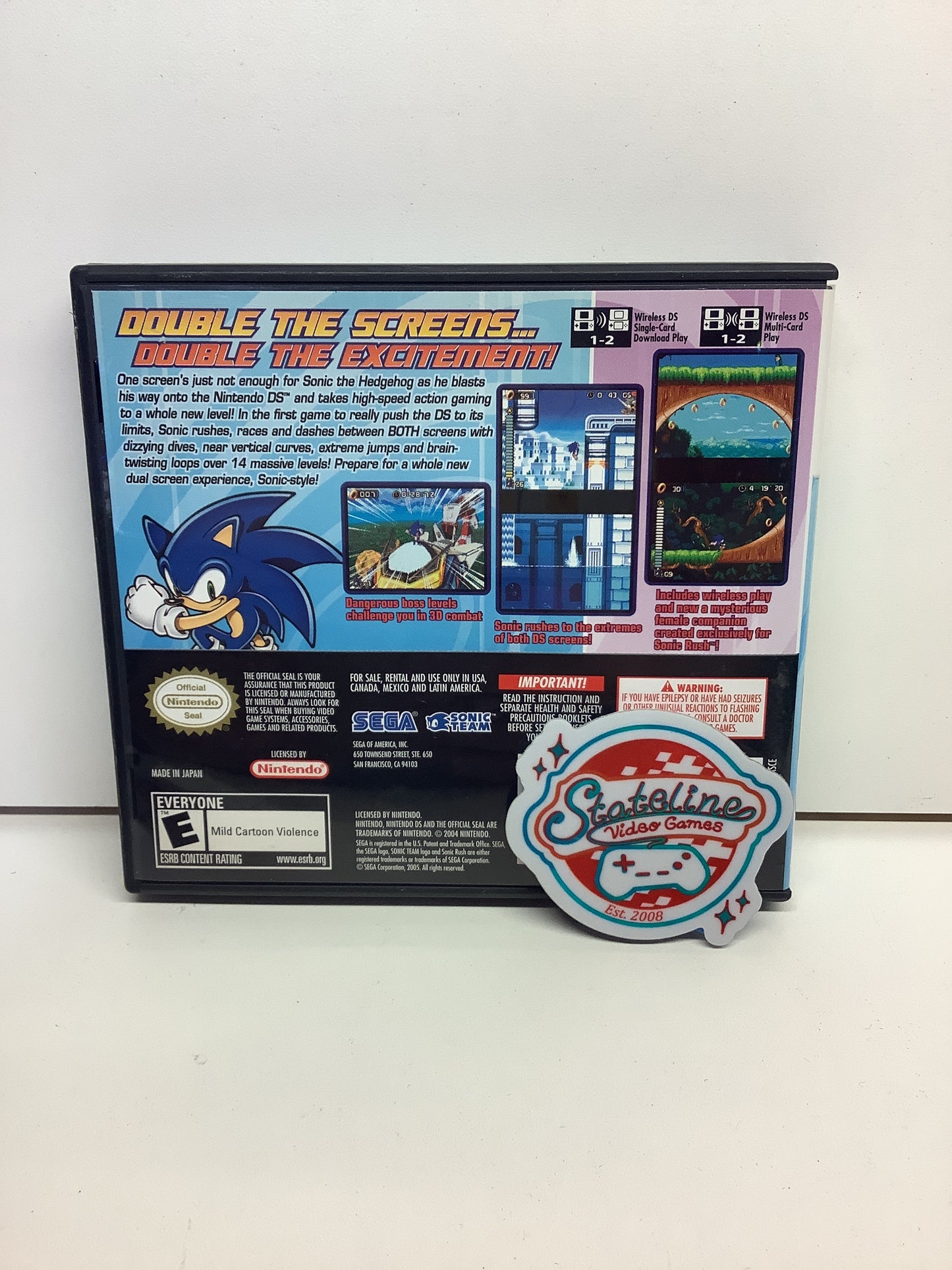 Sonic Rush - Nintendo DS