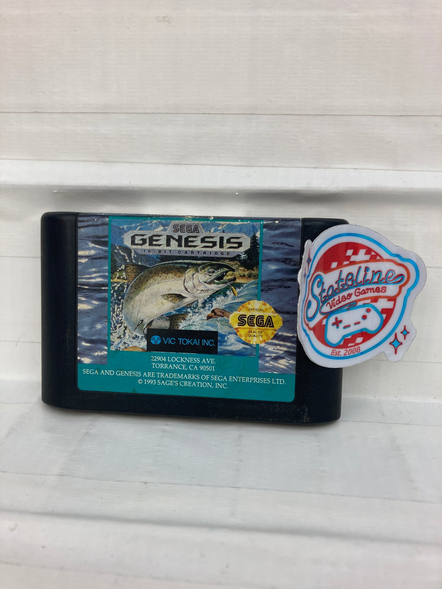 King Salmon: The Big Catch - Sega Genesis