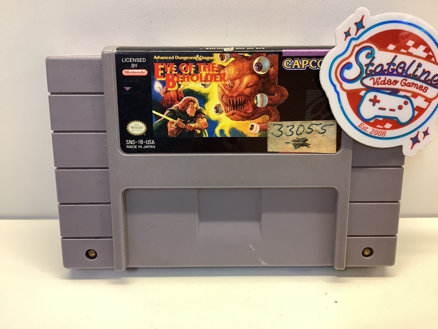Advanced Dungeons & Dragons Eye of the Beholder - Super Nintendo