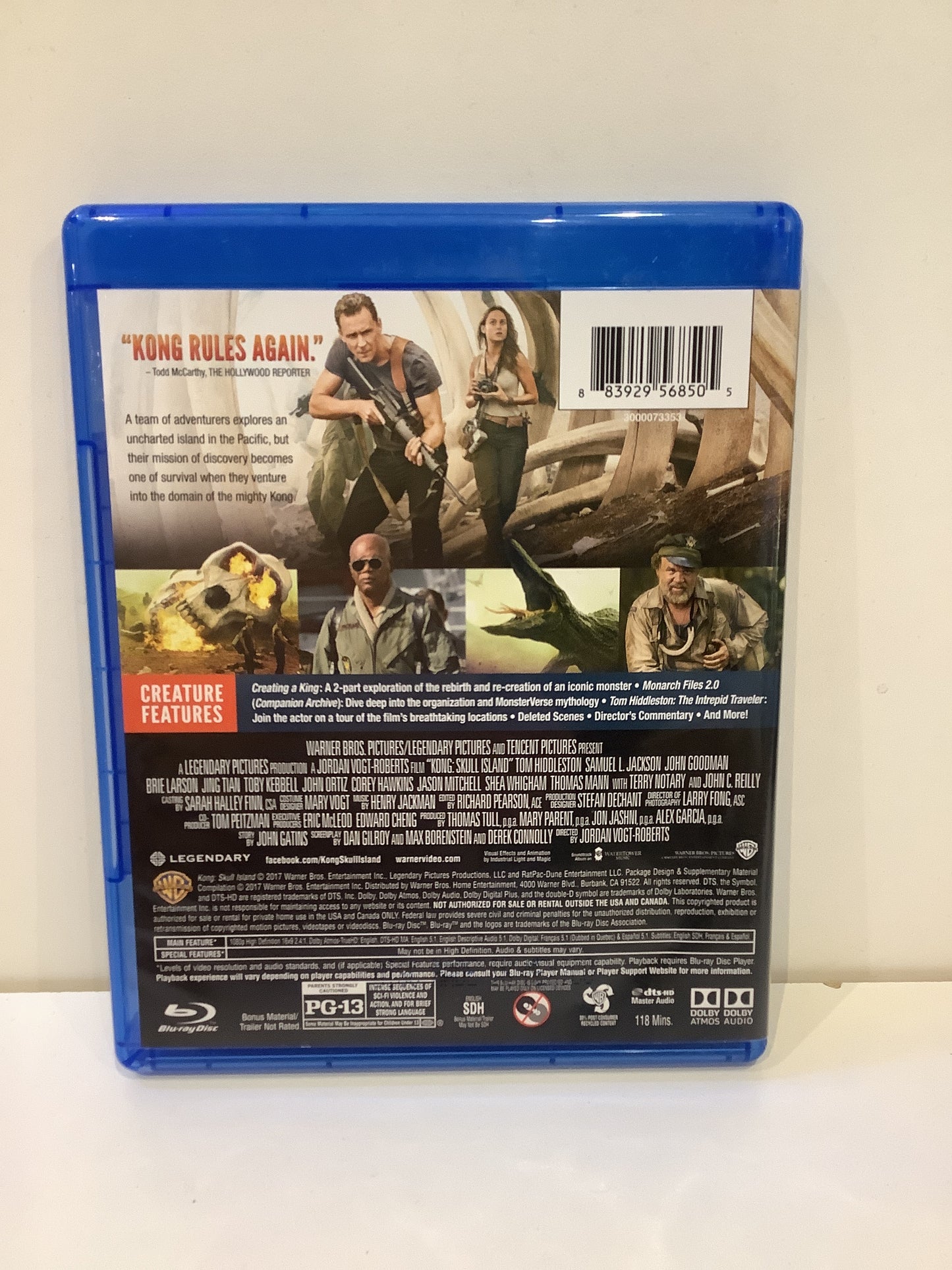 Kong: Skull Island - Blu-Ray