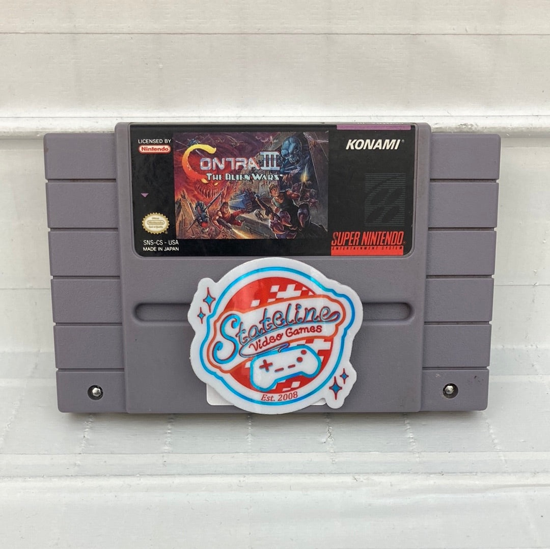 Contra III The Alien Wars - Super Nintendo