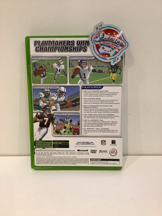 Madden 2004 - Xbox