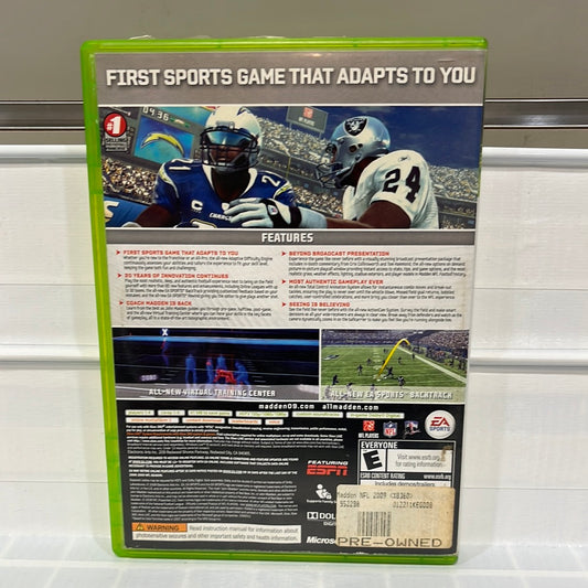Madden 2009 - Xbox 360