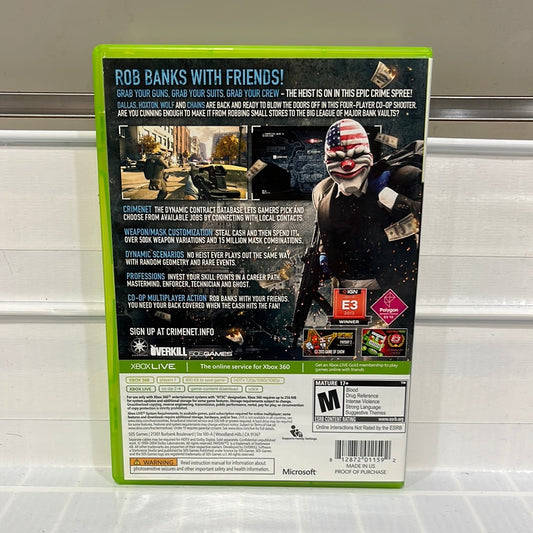 Payday 2 - Xbox 360