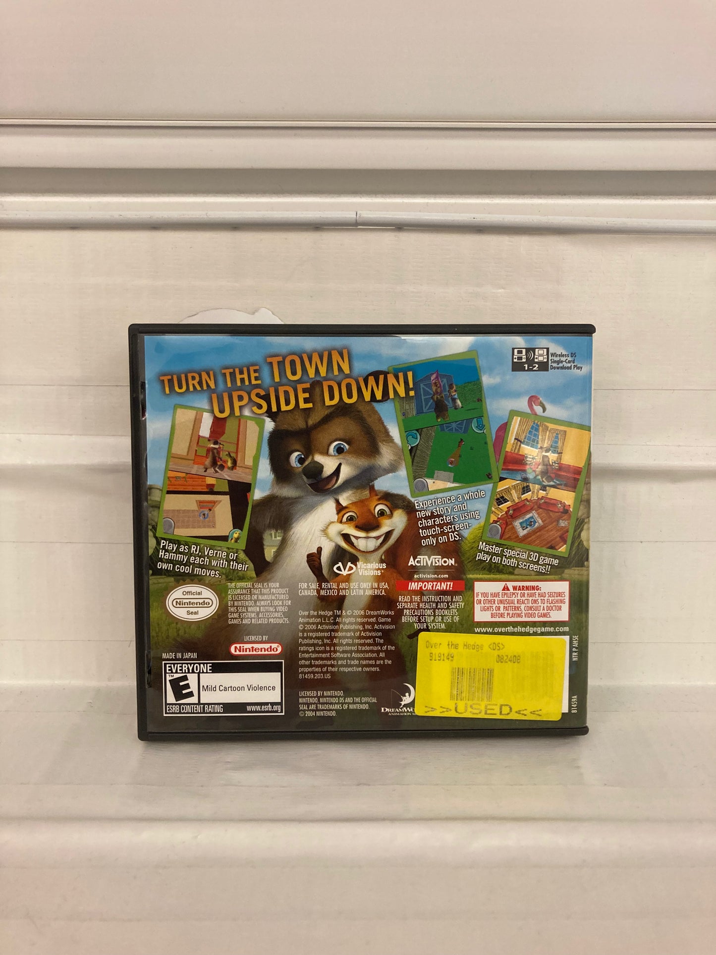 Over the Hedge - Nintendo DS