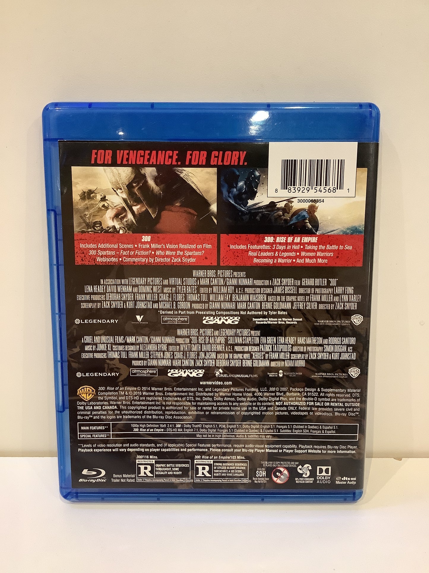 300 / 300: Rise of an Empire - Blu-Ray