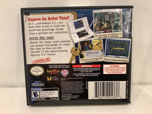 Mystery P.I. Portrait of a Thief - Nintendo DS