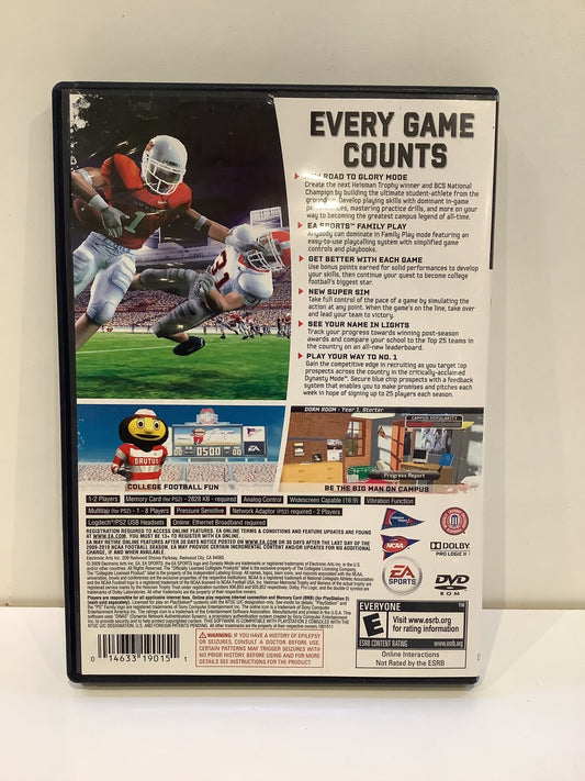 NCAA Football 10 - Playstation 2