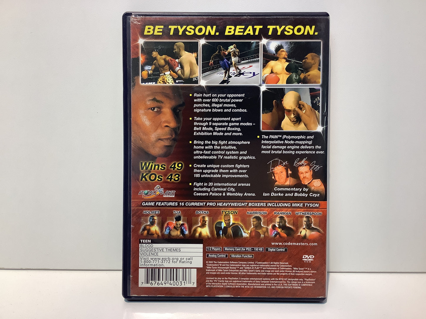 Mike Tyson Boxing - Playstation 2