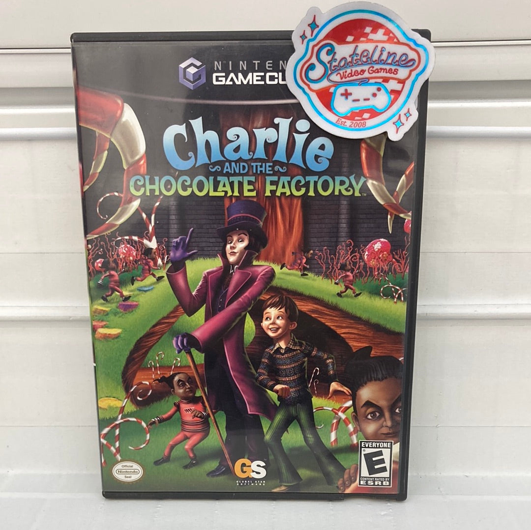 Jaquette De Jeu Charlie Et La Chocolaterie Pour Nintendo GameCube - Version Française, Bon état