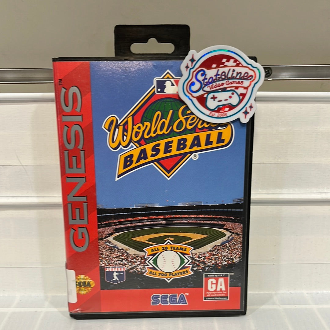 World Series Baseball - Sega Genesis – Stateline Video Games Inc.