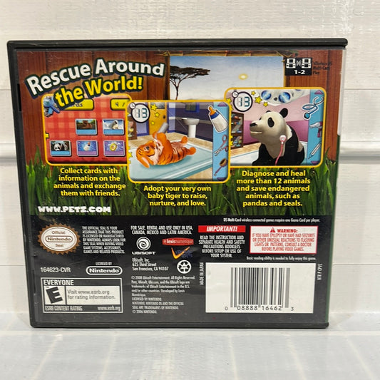 Petz Rescue Wildlife Vet - Nintendo DS