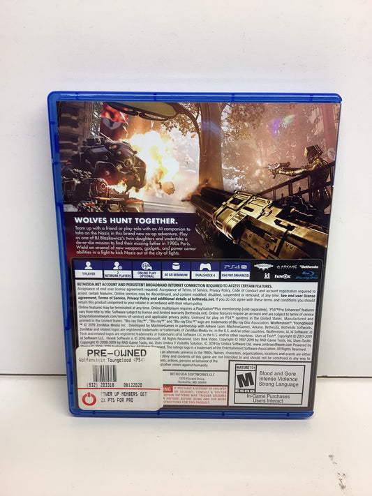 Wolfenstein Youngblood - Playstation 4
