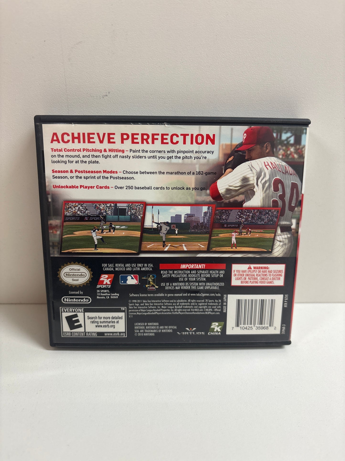 Major League Baseball 2K11 - Nintendo DS