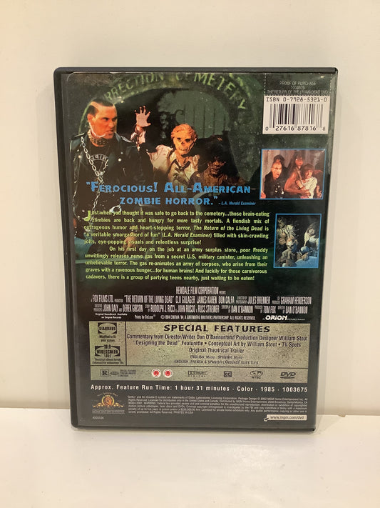 The Return of the Living Dead - DVD
