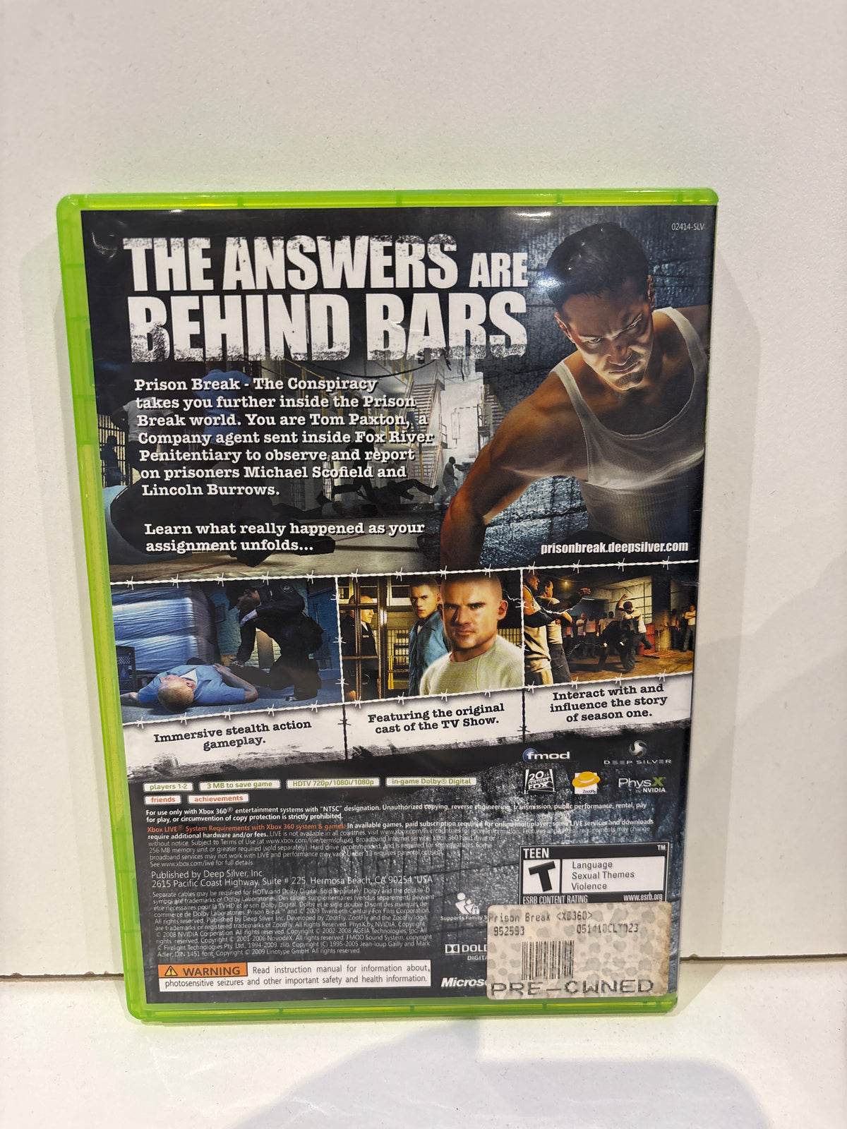 Prison Break: The Conspiracy - Xbox 360