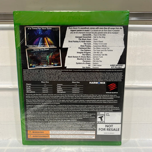 Rock Band 4 - Xbox One