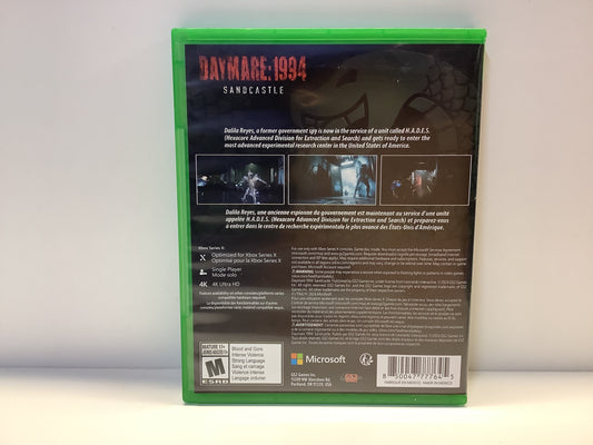 Daymare: 1994 Sandcastle - Xbox Series X