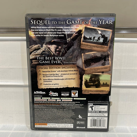 Call of Duty 2 Special Edition - Xbox 360