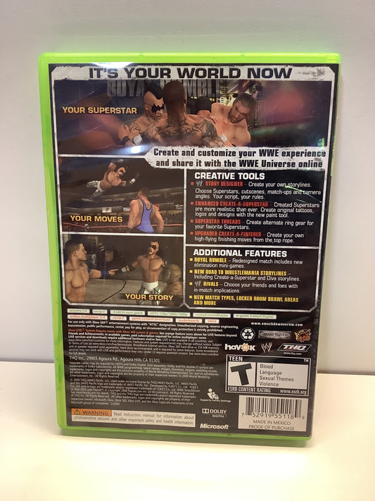 WWE Smackdown vs. Raw 2010 - Xbox 360