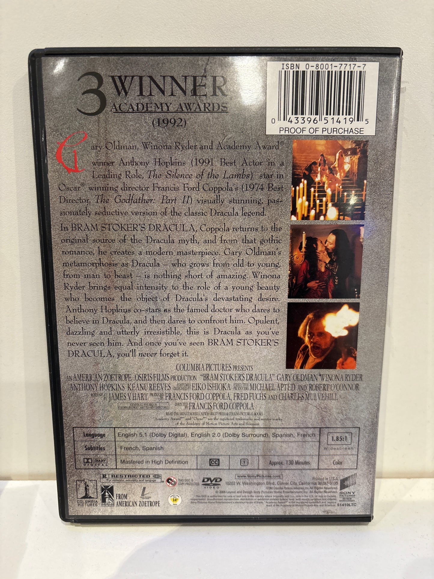 Bram Stoker's Dracula - DVD