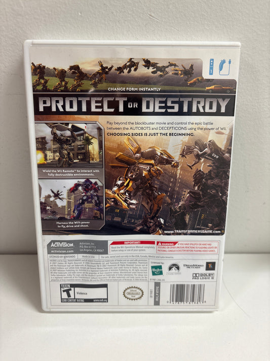 Transformers: The Game - Wii