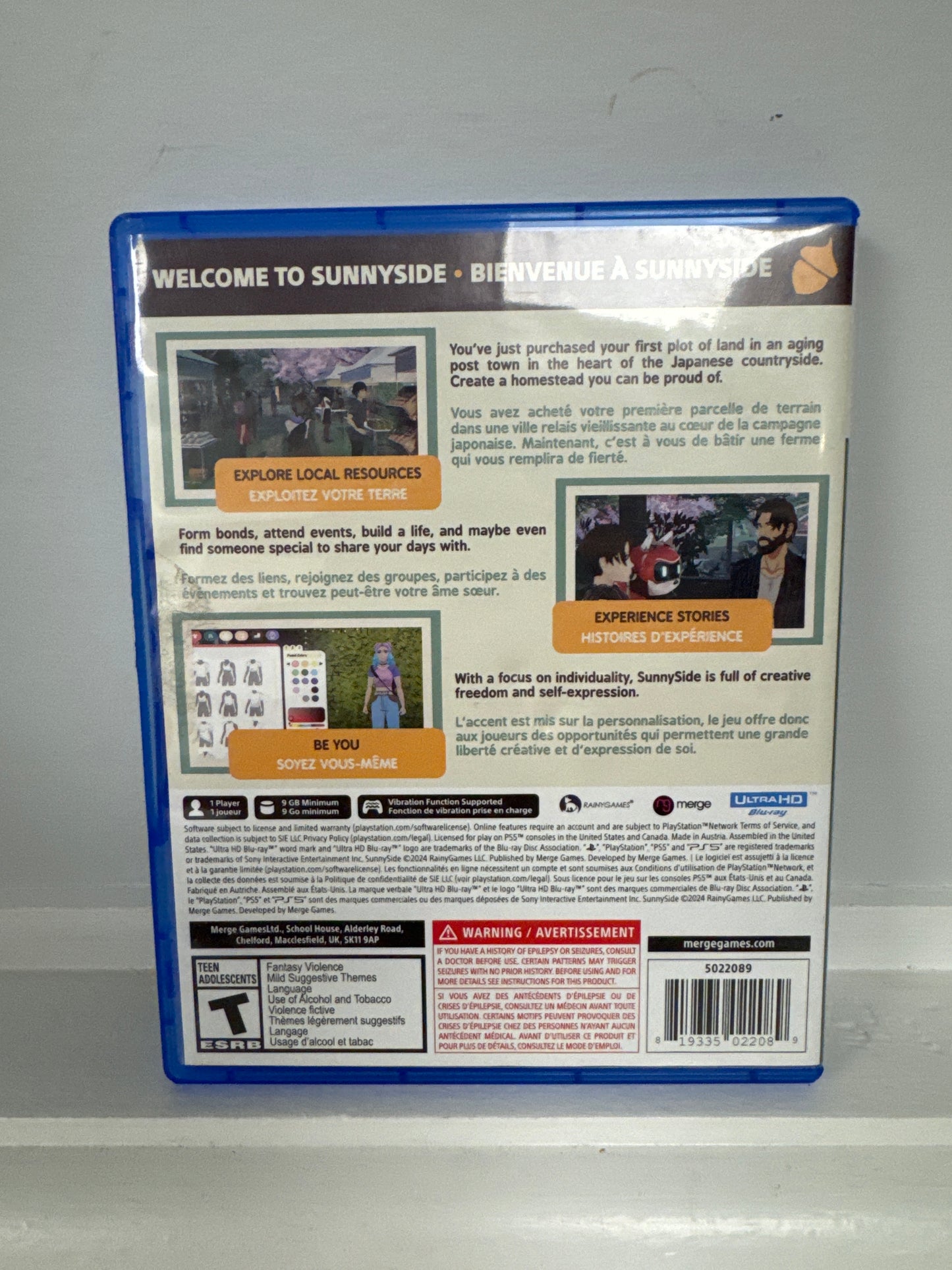 SunnySide - Playstation 5