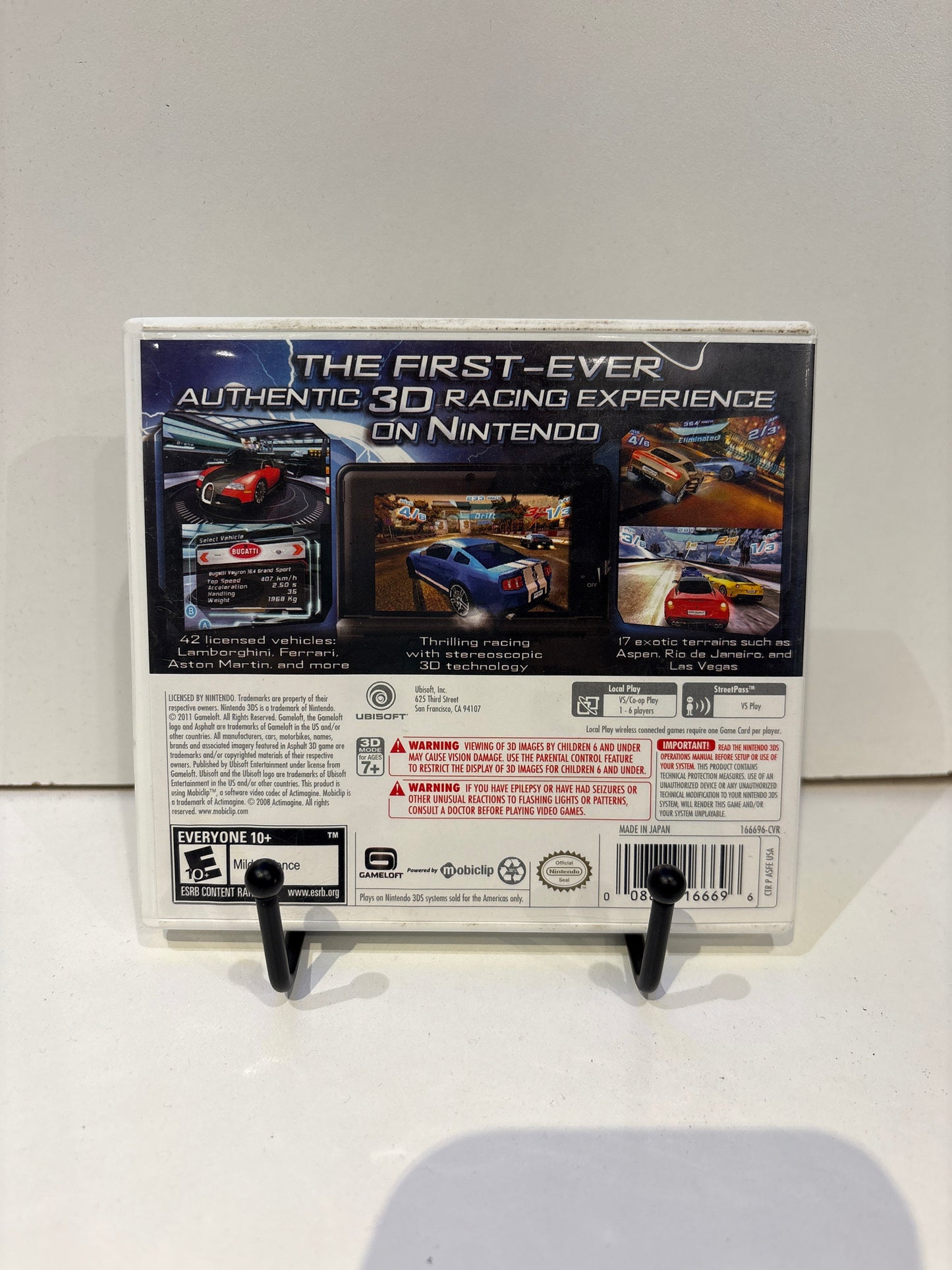 Asphalt: 3D - Nintendo 3DS