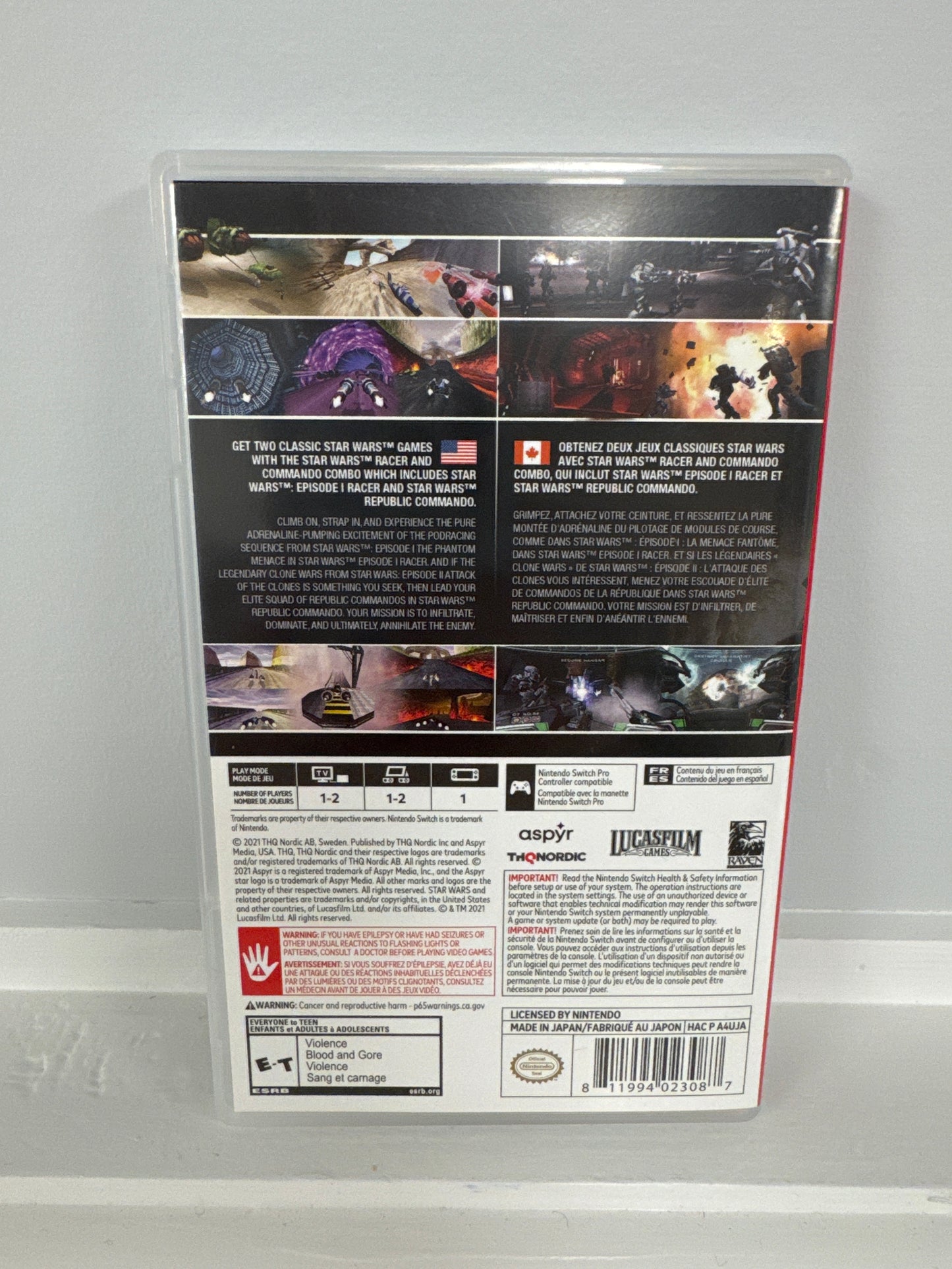 Star Wars Racer and Commando Combo - Nintendo Switch