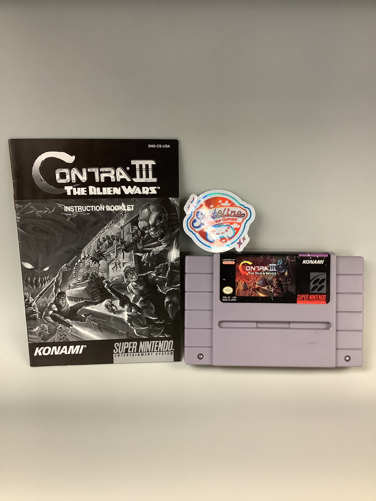 Contra III The Alien Wars - Super Nintendo