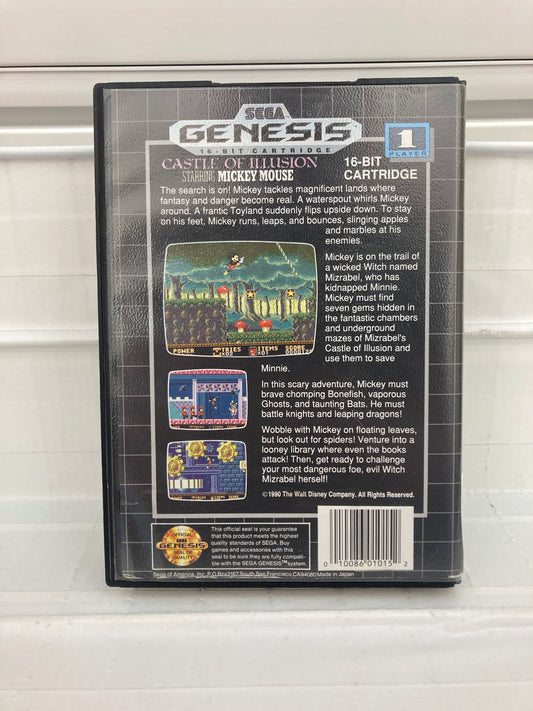 Castle of Illusion - Sega Genesis