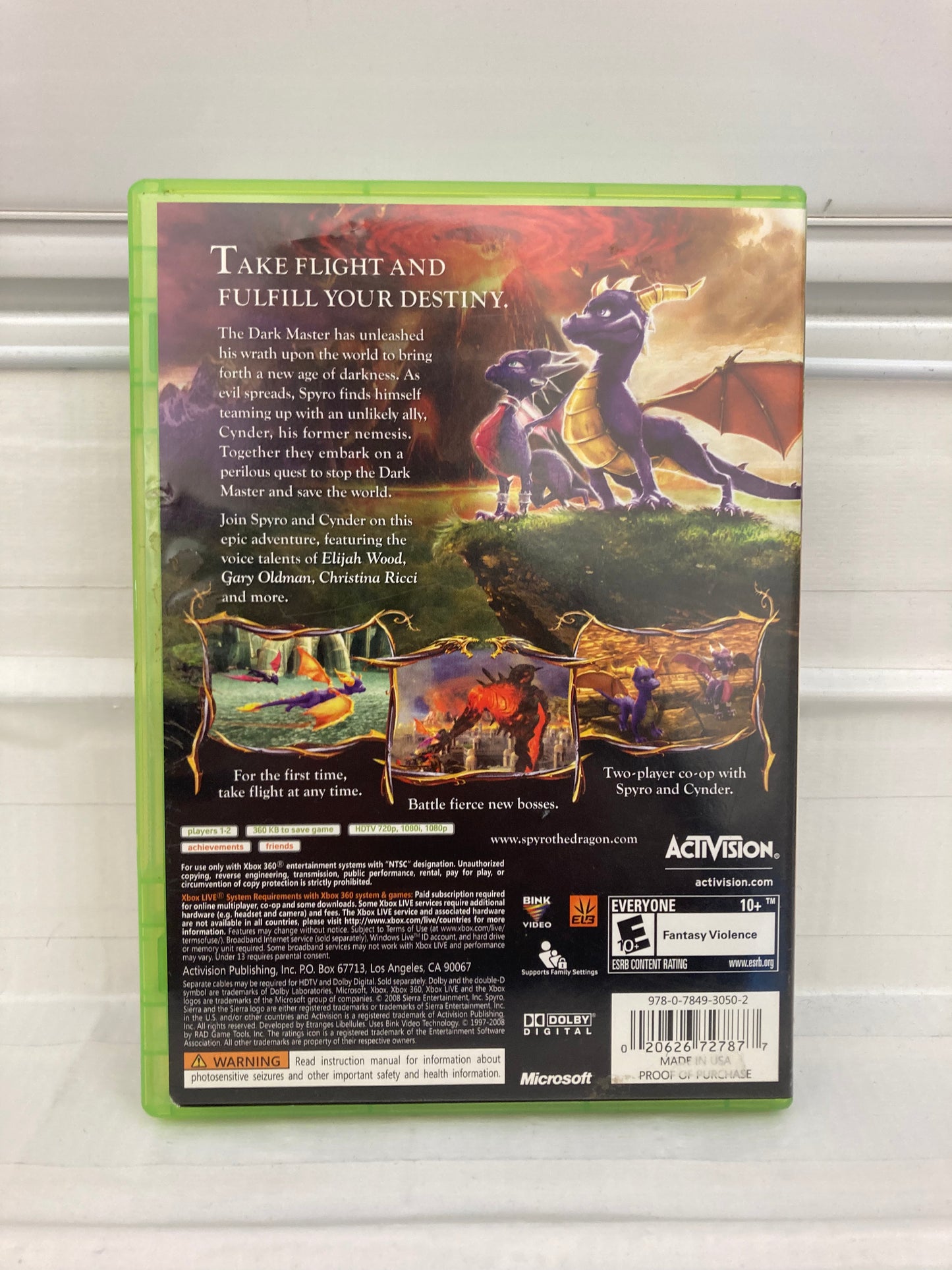 Legend of Spyro Dawn of the Dragon - Xbox 360