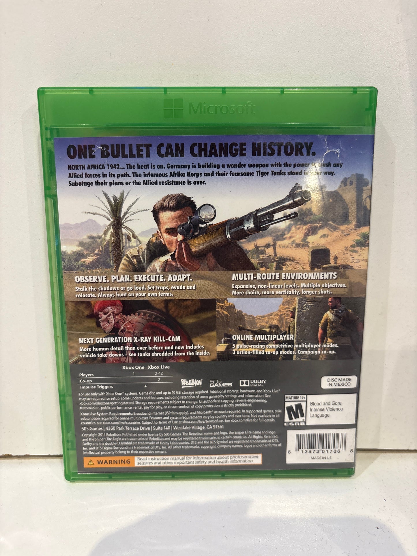 Sniper Elite III - Xbox One